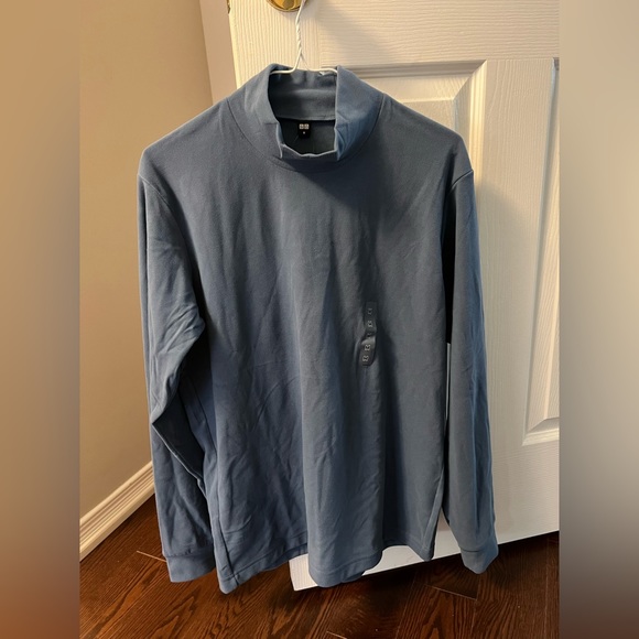 Uniqlo Stretch Fleece Mock Neck Long Sleeve - Picture 2 of 4
